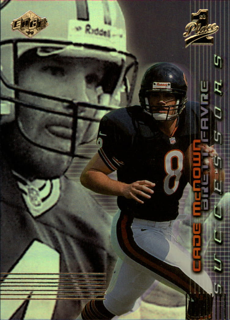 1999 Collector's Edge First Place Successors #S3 C.McNown/B.Favre
