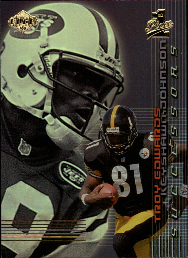 1999 Collector's Edge First Place Successors #S13 T.Edwards/K.Johnson