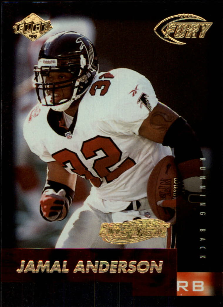 1999 Collector's Edge Fury Gold Ingot #7 Jamal Anderson