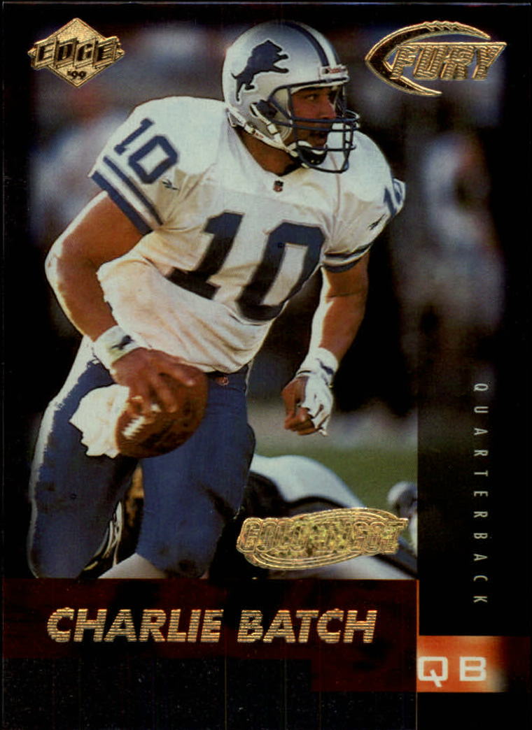 1999 Collector's Edge Fury Gold Ingot #10 Charlie Batch