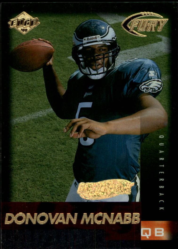 1999 Collector's Edge Fury Gold Ingot #186 Donovan McNabb