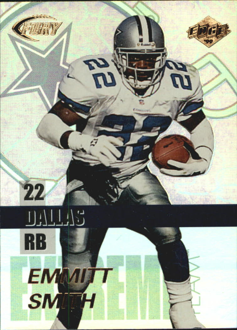 1999 Collector's Edge Fury Extreme Team #E2 Emmitt Smith