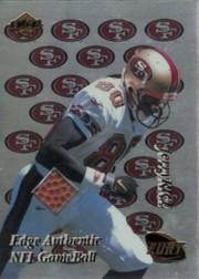 1999 Collector's Edge Fury Game Ball #JR Jerry Rice