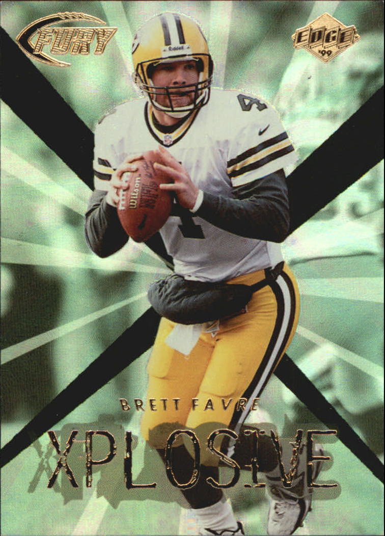 1999 Collector's Edge Fury Xplosive #8 Brett Favre