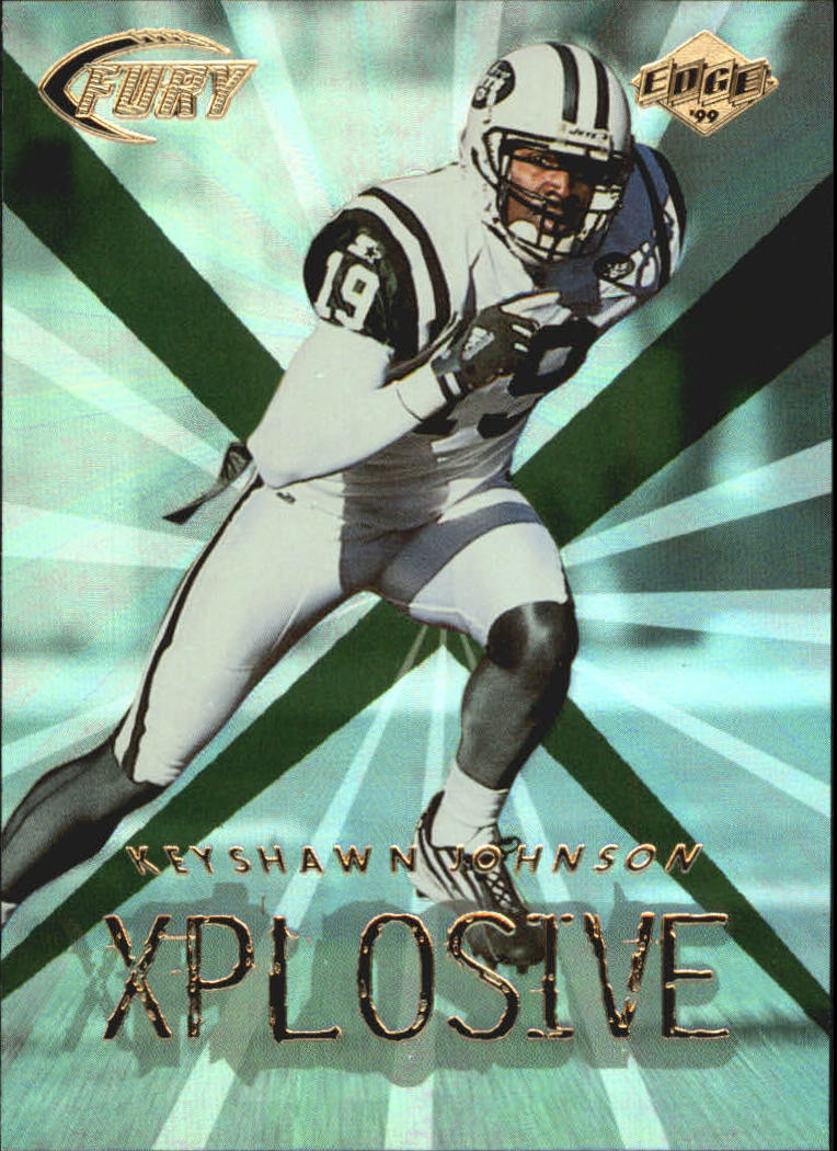 1999 Collector's Edge Fury Xplosive #15 Keyshawn Johnson