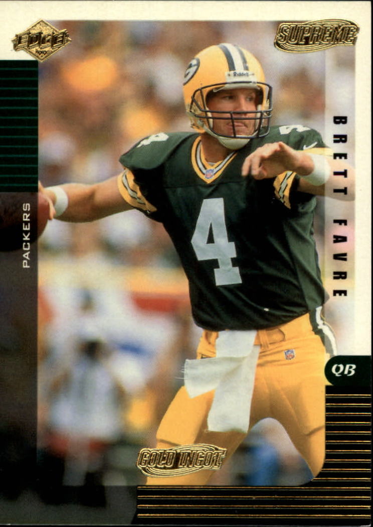 1999 Collector's Edge Supreme Gold Ingot #46 Brett Favre