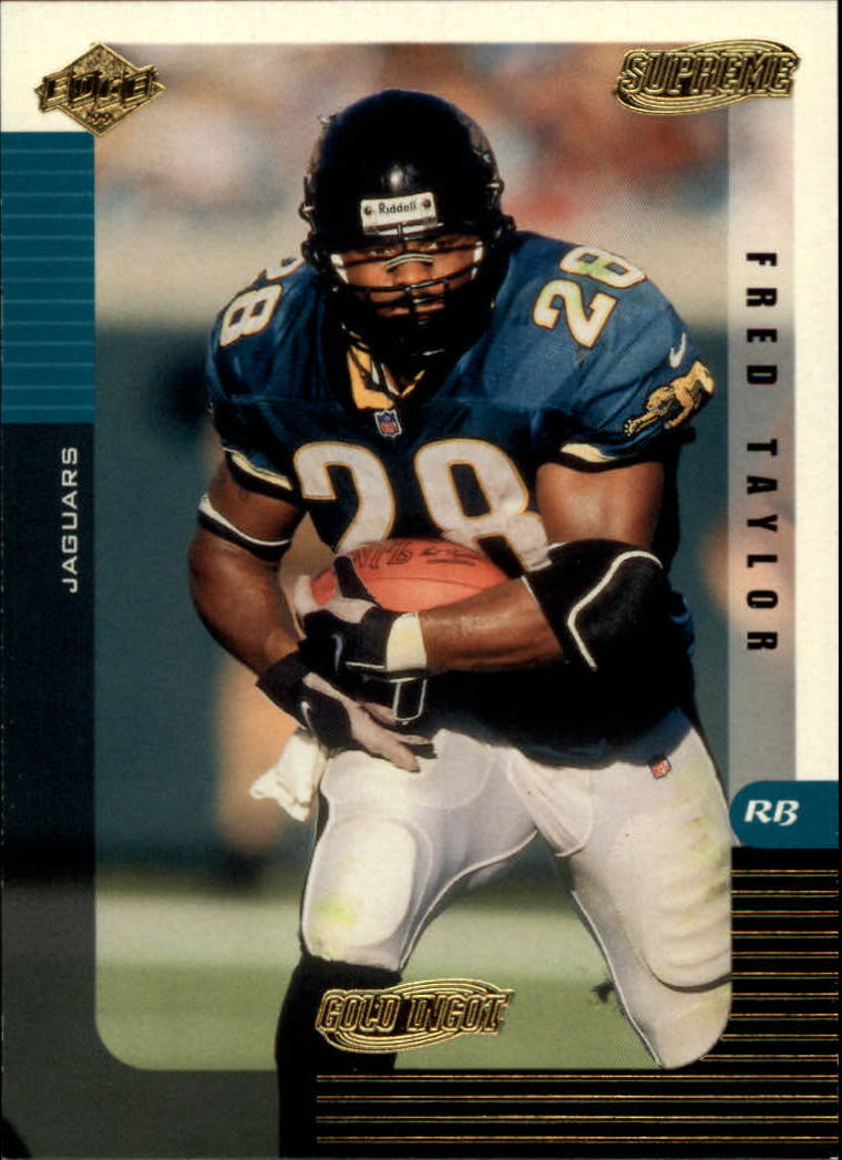 1999 Collector's Edge Supreme Gold Ingot #58 Fred Taylor