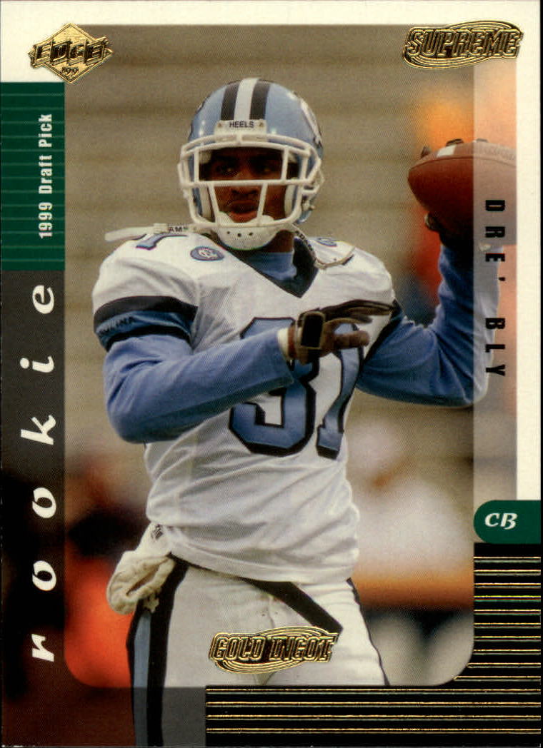 1999 Collector's Edge Supreme Gold Ingot #137 David Boston