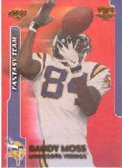 1999 Collector's Edge Triumph Fantasy Team #FT6 Randy Moss