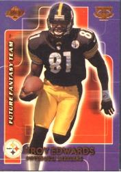 1999 Collector's Edge Triumph Future Fantasy Team #FFT6 Troy Edwards