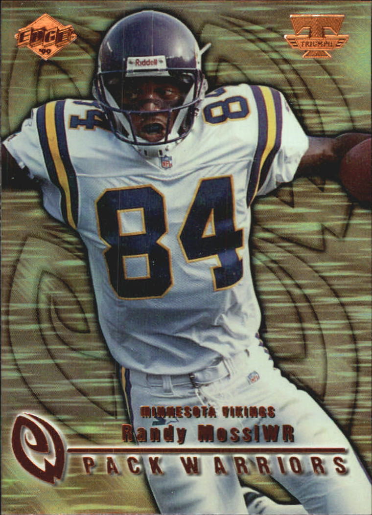 1999 Collector's Edge Triumph Pack Warriors #PW11 Randy Moss