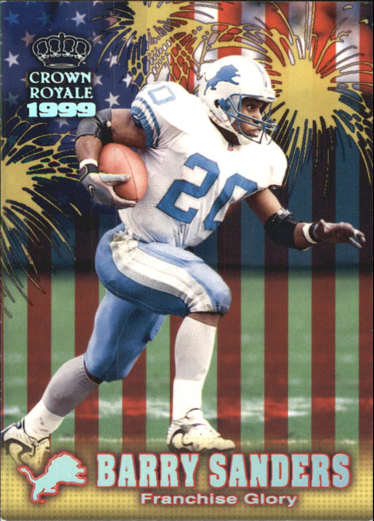 1999 Crown Royale Franchise Glory #7 Barry Sanders