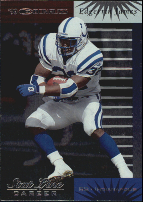 1999 Donruss Stat Line Career #144 Edgerrin James/212