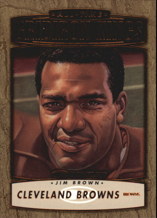 1999 Donruss All-Time Gridiron Kings #AGK5 Jim Brown