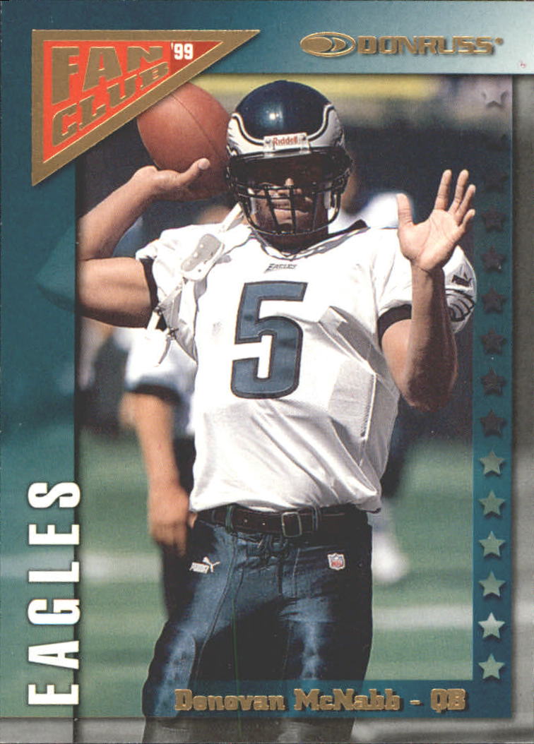 1999 Donruss Fan Club Gold #FC12 Donovan McNabb