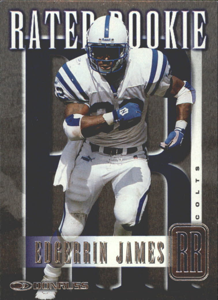 1999 Donruss Rated Rookies #RR8 Edgerrin James