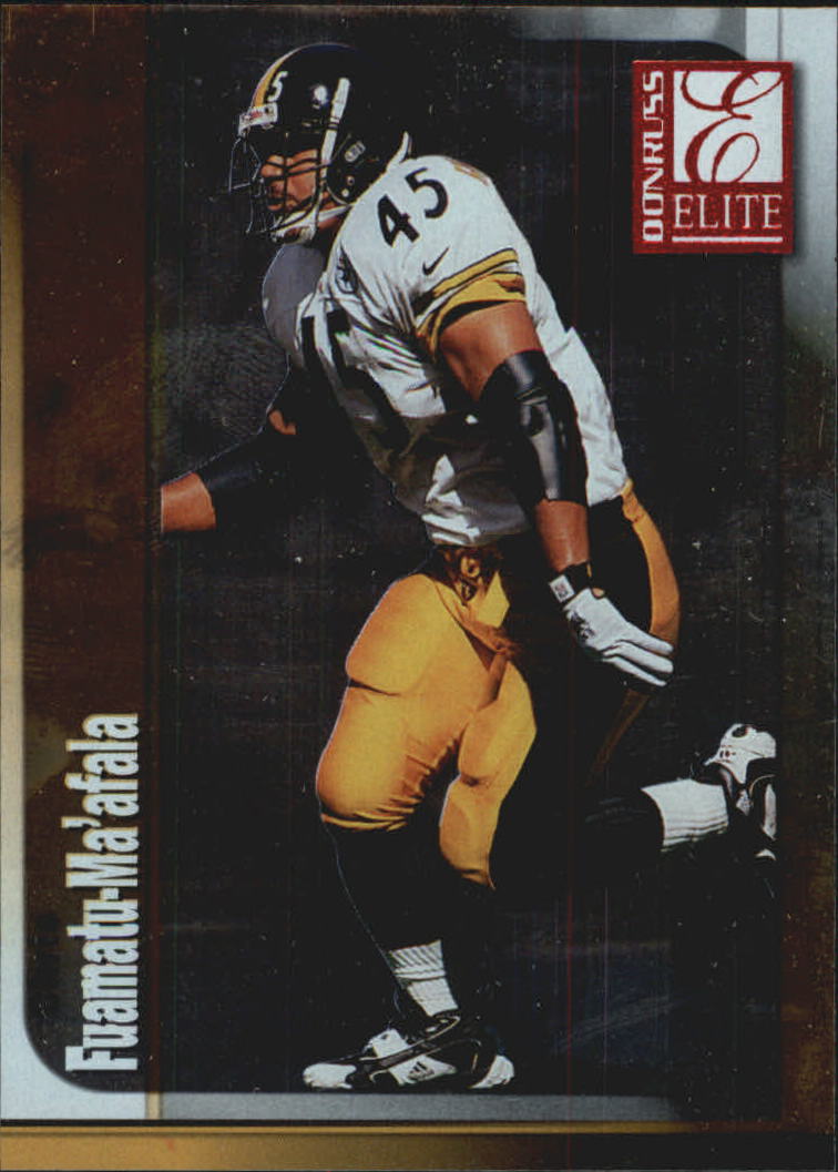 1999 Donruss Elite #45 Chris Fuamatu-Ma'afala