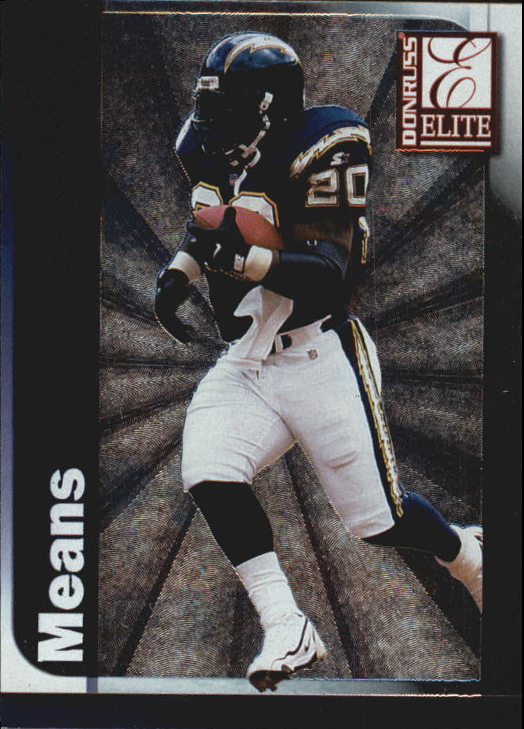 1999 Donruss Elite #117 Natrone Means