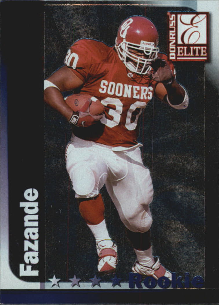 1999 Donruss Elite #173 Jermaine Fazande RC