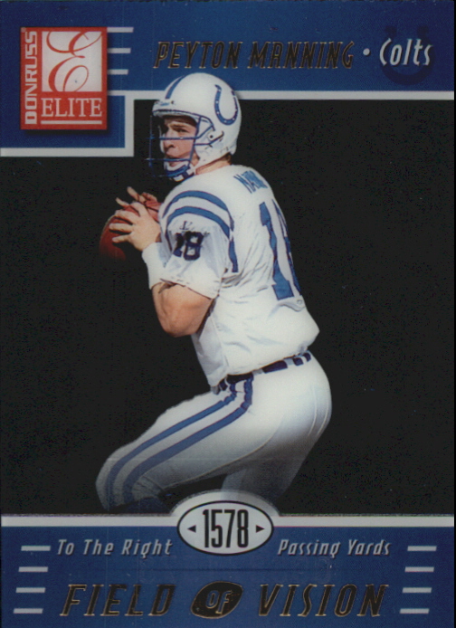 1999 Donruss Elite Field of Vision #11C Peyton Manning/1578