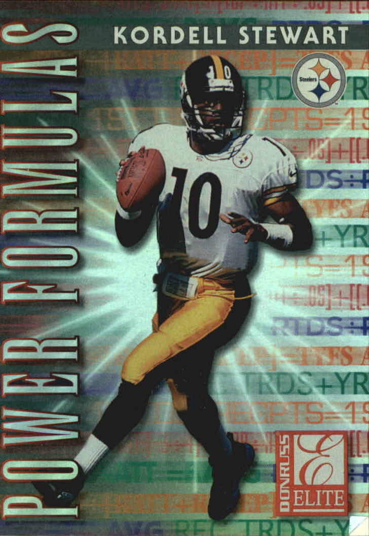 1999 Donruss Elite Power Formulas #13 Kordell Stewart