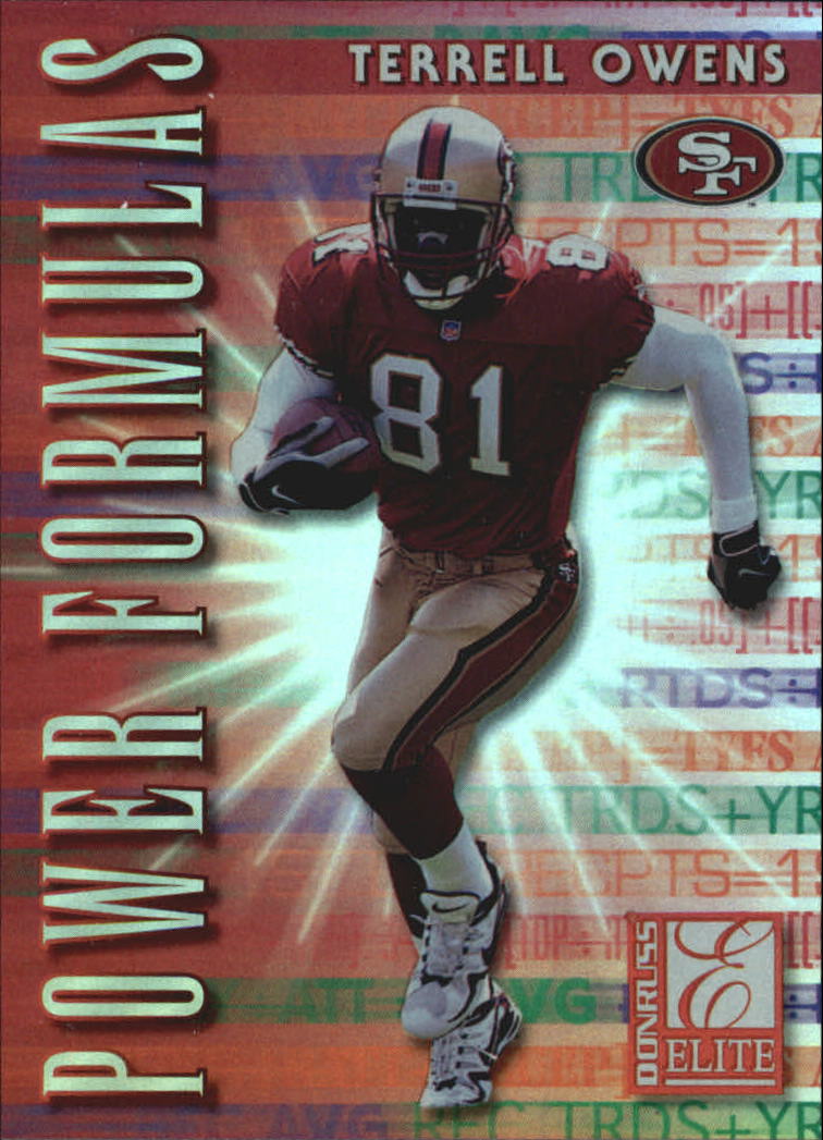 1999 Donruss Elite Power Formulas #29 Terrell Owens
