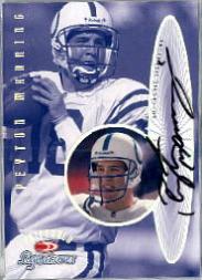1999 Donruss Preferred QBC Autographs #5 Peyton Manning