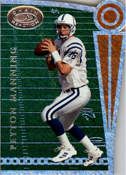 1999 Donruss Preferred QBC Chain Reaction #10B Peyton Manning