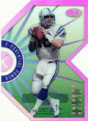 1999 Donruss Preferred QBC X-Ponential Power #5B Peyton Manning