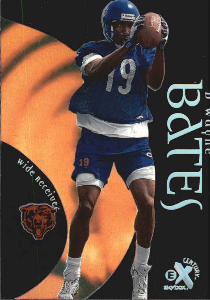 1999 E-X Century #86 D'Wayne Bates RC