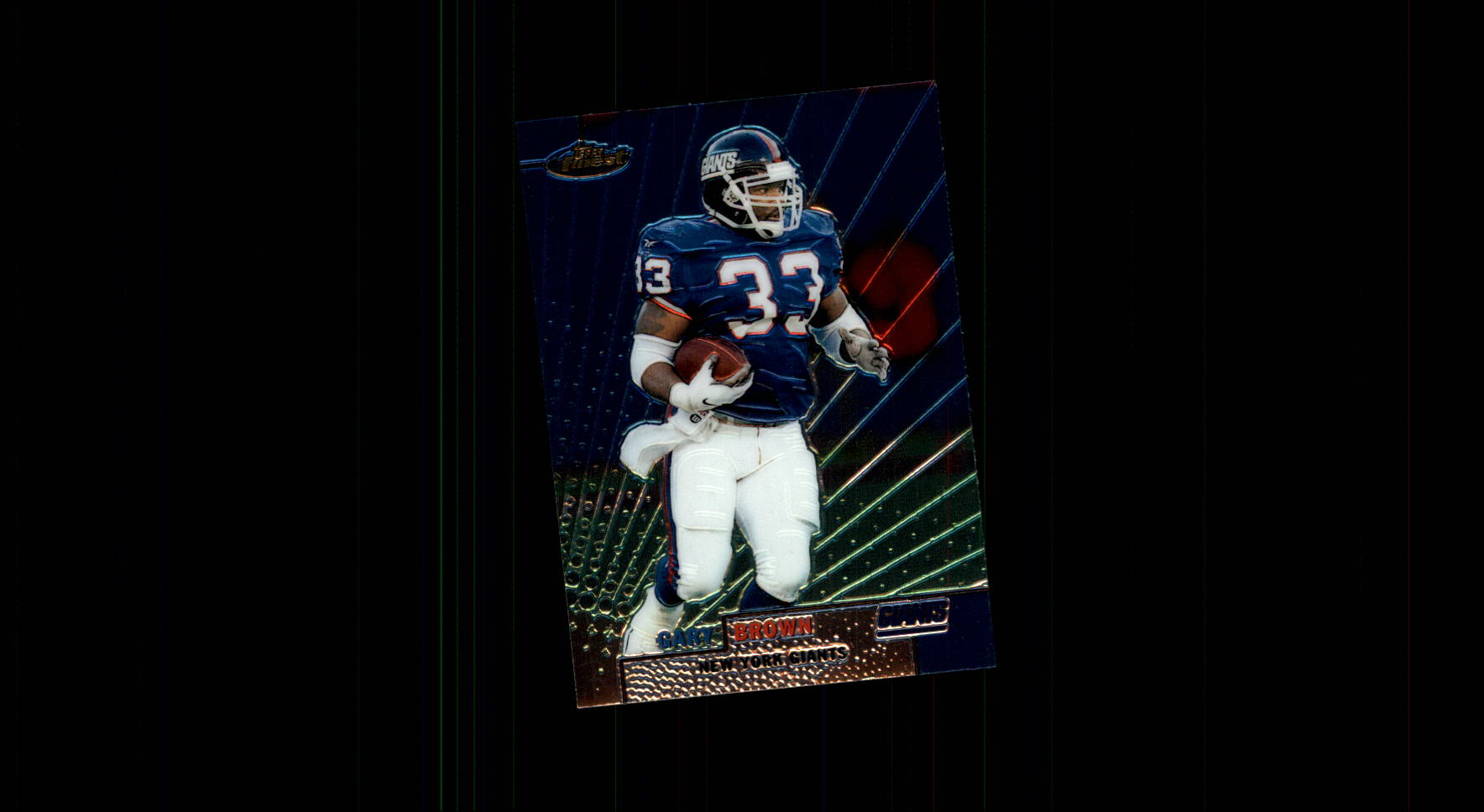 1999 Finest #77 Gary Brown