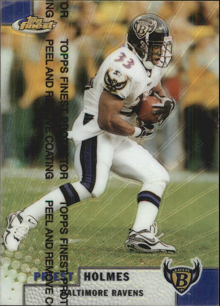 1999 Finest Refractors #2 Priest Holmes