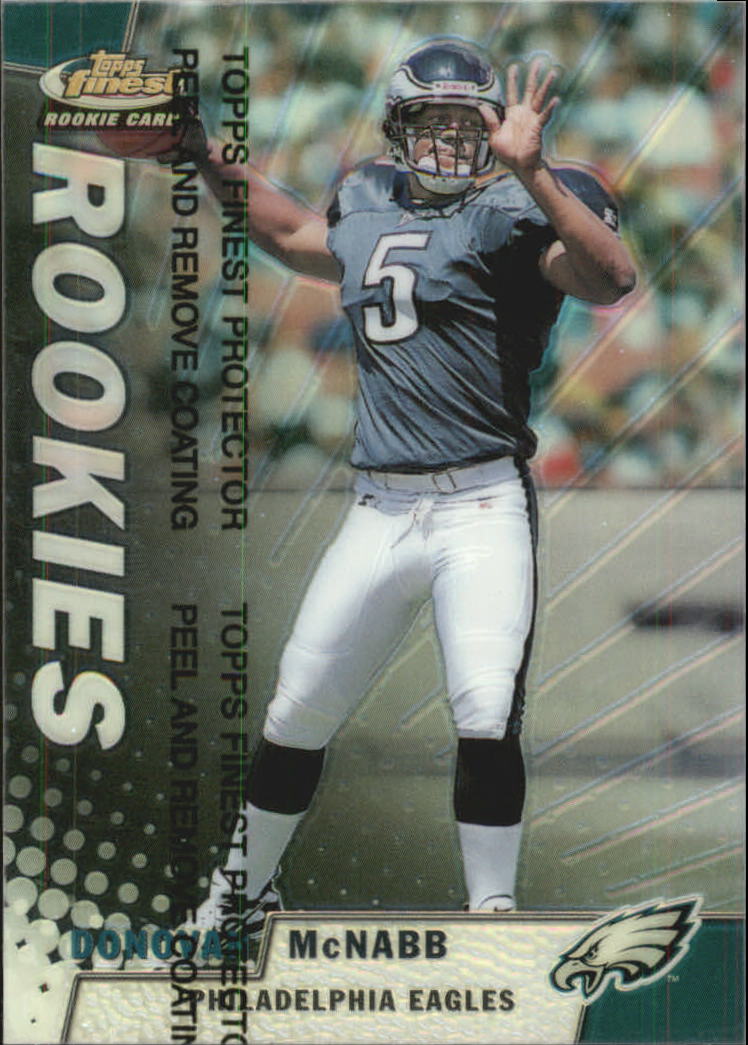 1999 Finest Refractors #166 Donovan McNabb