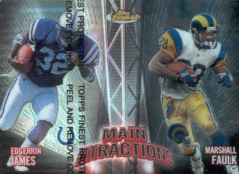 1999 Finest Main Attractions #MA4 E.James/M.Faulk