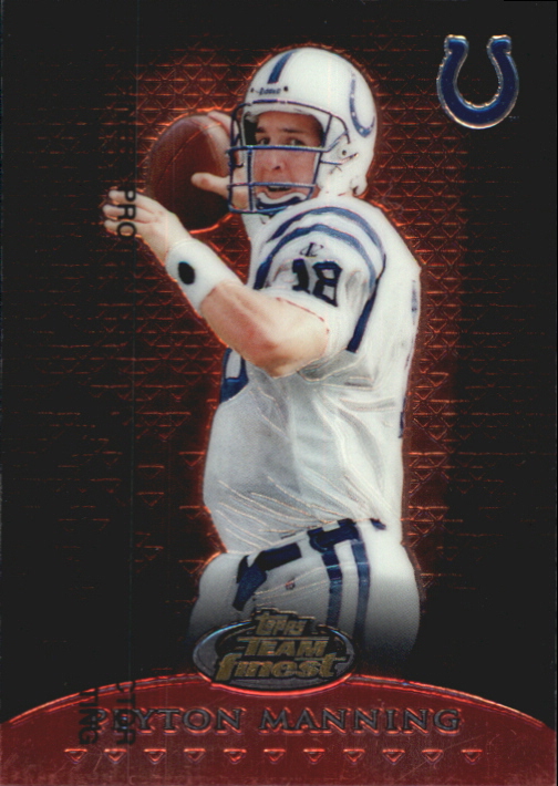 1999 Finest Team Finest Red #T7 Peyton Manning