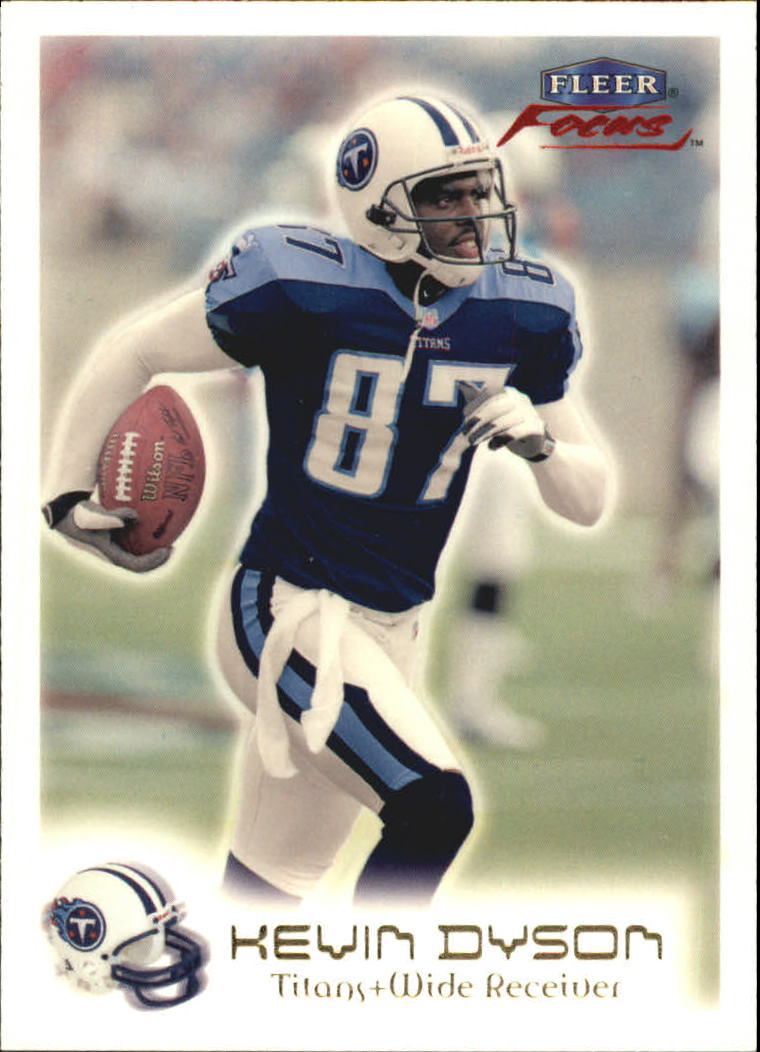 1999 Fleer Focus #23 Kevin Dyson