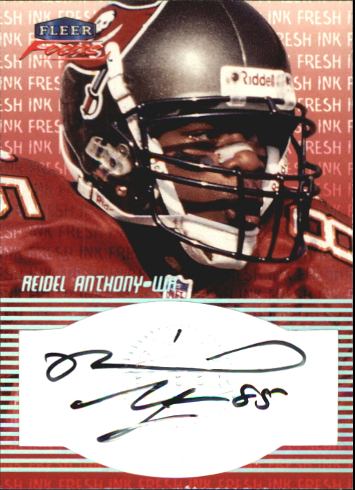 1999 Fleer Focus Fresh Ink #1 Reidel Anthony