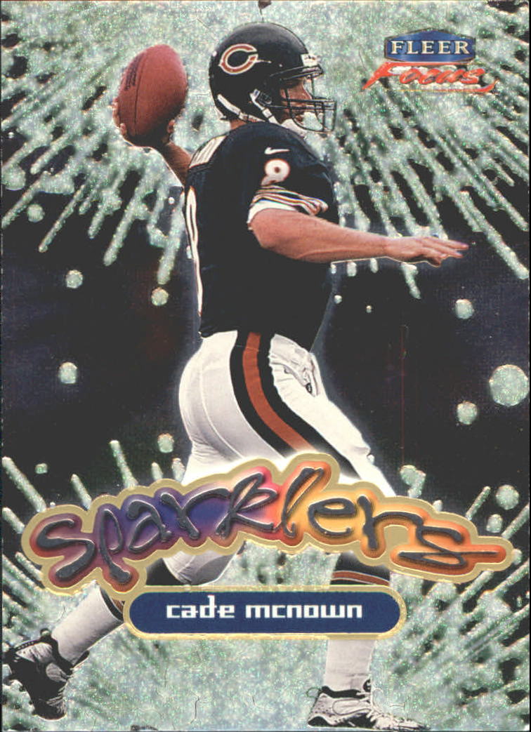 1999 Fleer Focus Sparklers #4S Cade McNown
