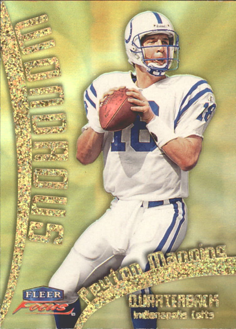 1999 Fleer Focus Wondrous #1W Peyton Manning