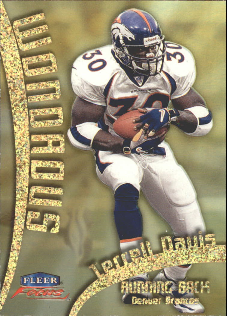 1999 Fleer Focus Wondrous #12W Terrell Davis