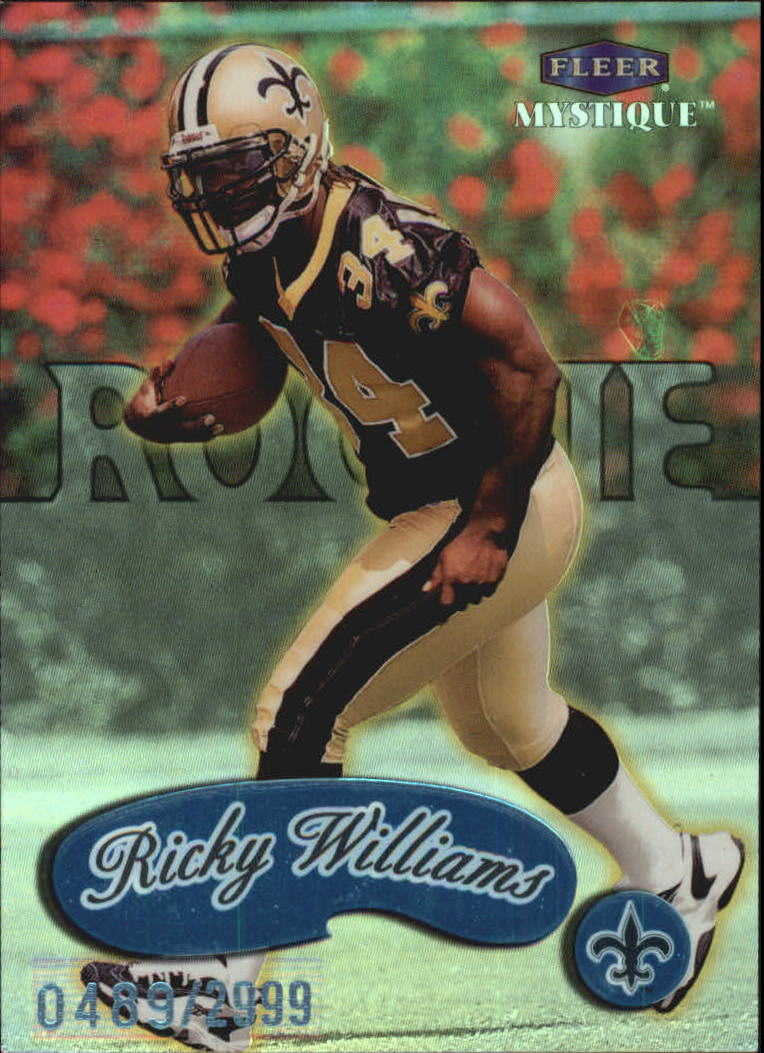 1999 Fleer Mystique #106 Ricky Williams RC