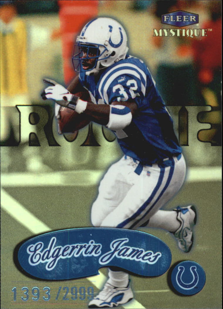 1999 Fleer Mystique #107 Edgerrin James RC
