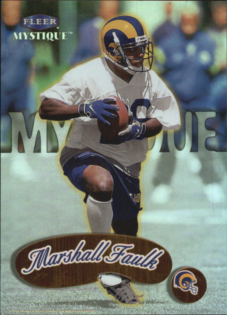 1999 Fleer Mystique Gold #7 Marshall Faulk