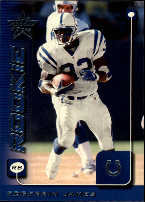 1999 Leaf Rookies and Stars #252 Edgerrin James RC