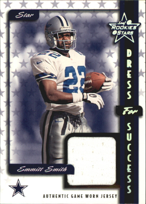 1999 Leaf Rookies and Stars Dress For Success #2 Emmitt Smith