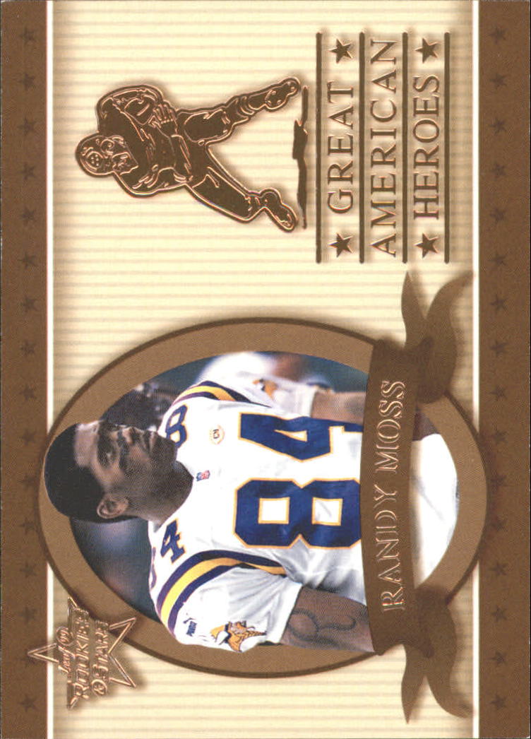 1999 Leaf Rookies and Stars Great American Heroes #17 Randy Moss