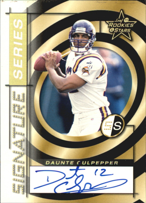 1999 Leaf Rookies and Stars Signature Series #SS11 Daunte Culpepper