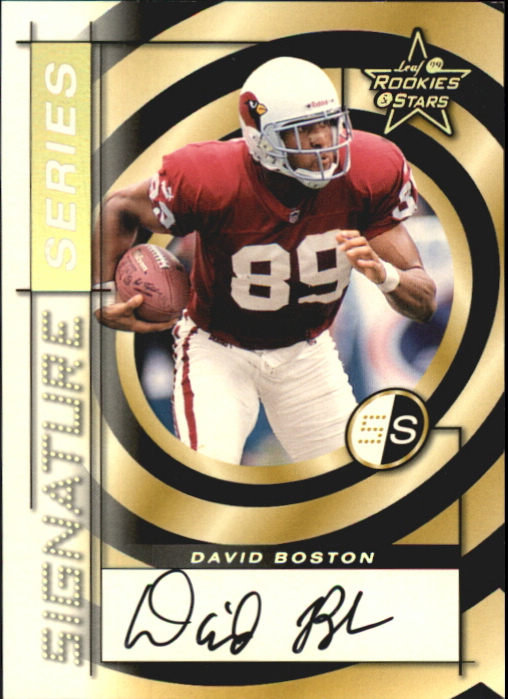 1999 Leaf Rookies and Stars Signature Series #SS23 David Boston