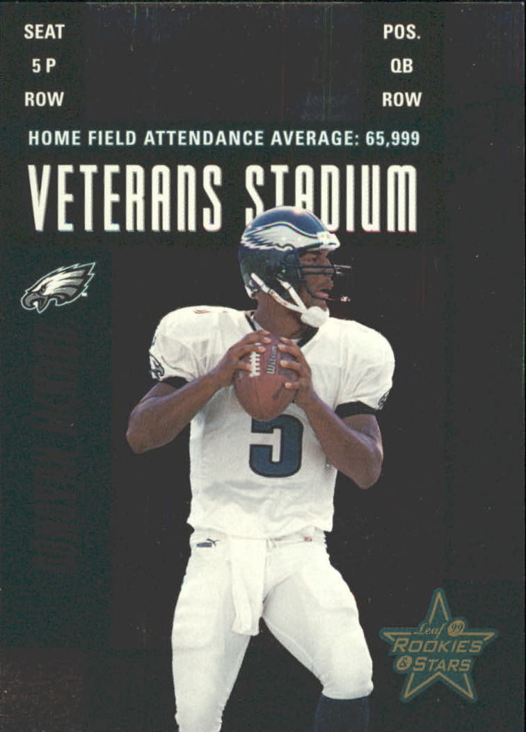 1999 Leaf Rookies and Stars Ticket Masters #TM25 D.Staley/D.McNabb