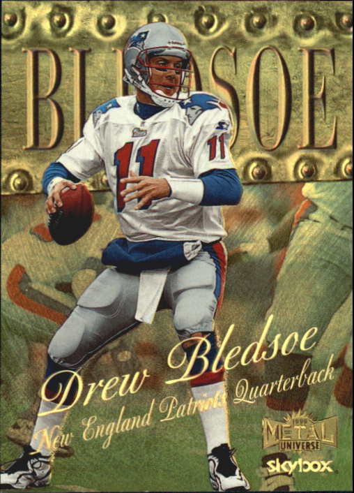 1999 Metal Universe Precious Metal Gems #18 Drew Bledsoe